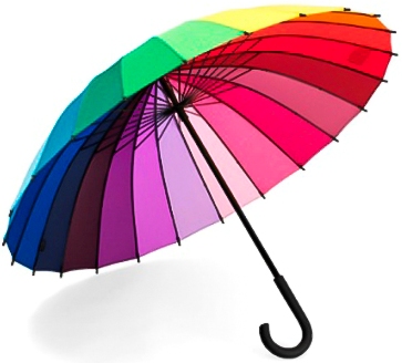 Красивый и необычный зонтик